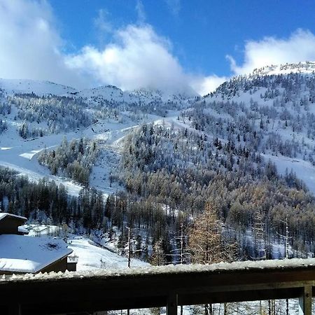 Ferienwohnung 2 Pieces Avec Terrasse Et Vue Sur Les Pistes Isola 2000 Exterior foto